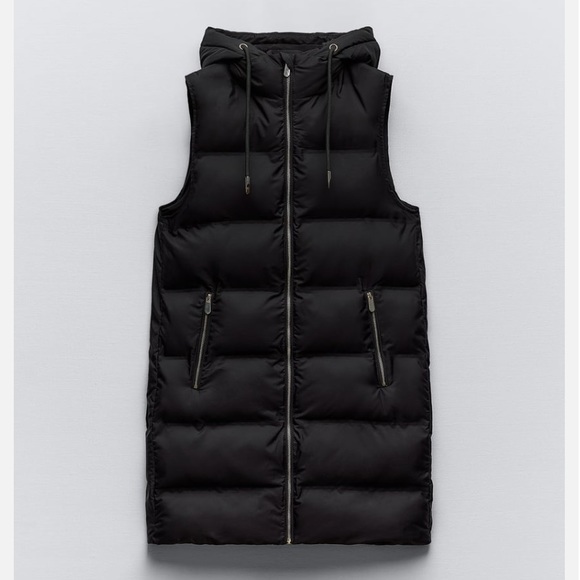 Zara Jackets & Blazers - Zara mid length puffer vest